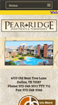 Mobile Screenshot of pearridgeapts.com